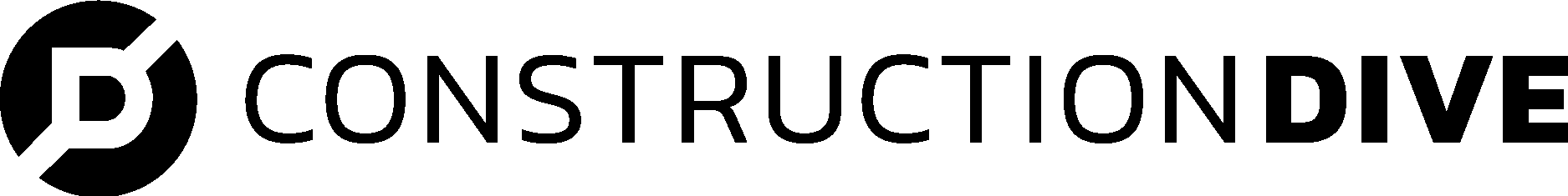 Construction Dive Logo Vector Logo